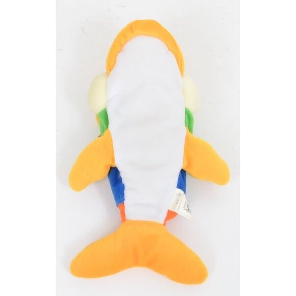 NEW - RARE! Vintage Fiesta Gus Yellow Green Tropical 13" Plush Stuffed Animal - Picture 8 of 8